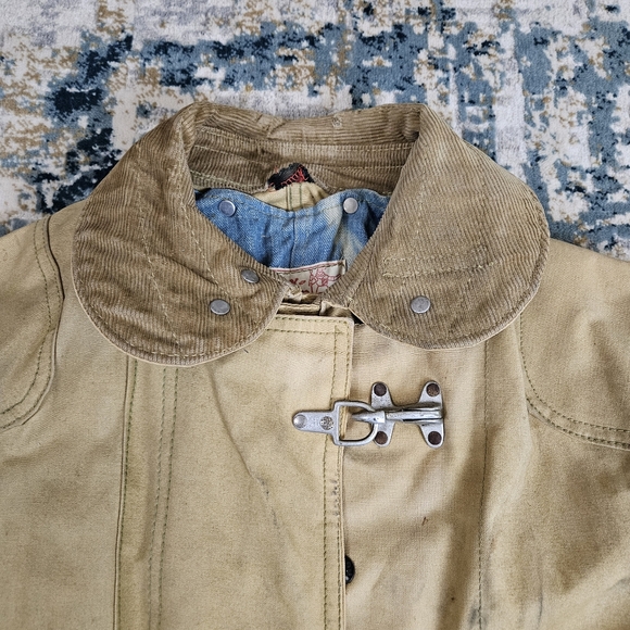 Vintage 1950s Body Guard Canvas Firefighter Jacket w/ Liner Turnout Coat 44 - Picture 3 of 16